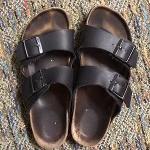 Black Birkenstocks